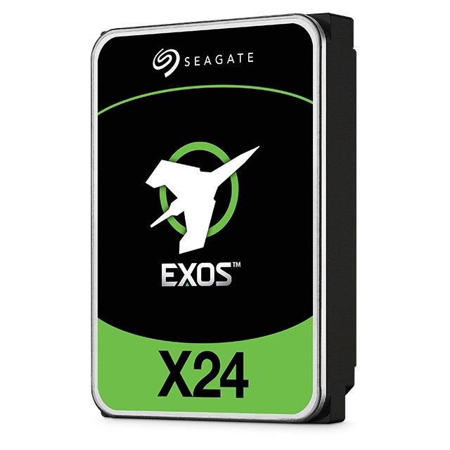 Seagate Exos X24 24TB Enterprise Internal Hard Drive - SATA 6Gb/s, 3.5