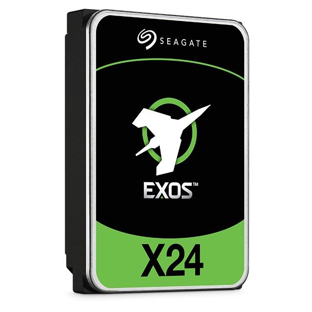 Seagate Exos X24 24TB Enterprise Internal Hard Drive - SATA 6Gb/s, 3.5