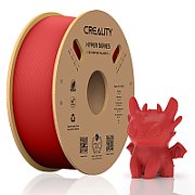 CREALITY HYPER PLA 3D Printer Filament, Red, Temperatura printare: 200-220 grade celsius, Diametru filament: 1.75mm, Tensile strength: 52.99MPa, Bending strenght:92.38Mpa Dimensiuni rola filament: Diametru 200mm, inaltime 70mm, gaura centrala 56mm, viteza printare: pana la 600mm/s,_1