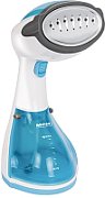 MPM MZP-01 Steam iron Stainless Steel soleplate 1200 W Blue  Satin steel  Transparent  White_1