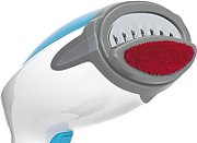 MPM MZP-01 Steam iron Stainless Steel soleplate 1200 W Blue  Satin steel  Transparent  White_3