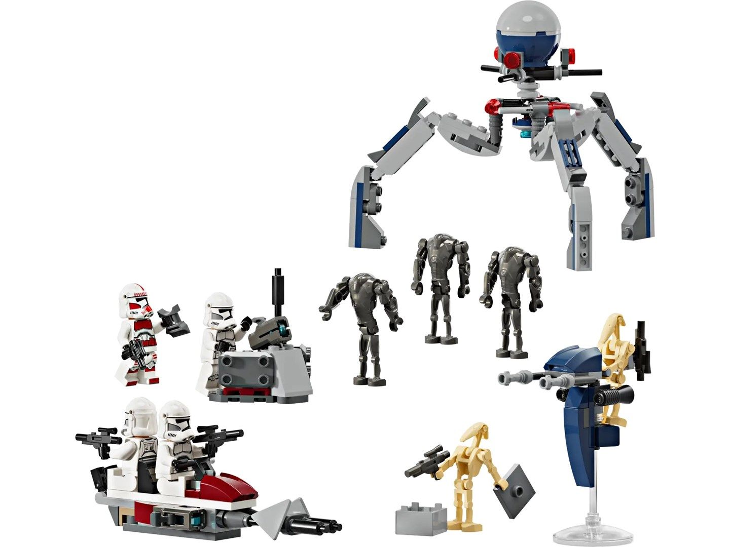 LEGO STAR WARS 75372 CLONE TROOPER & BATTLE DROID BATTLE PACK_3