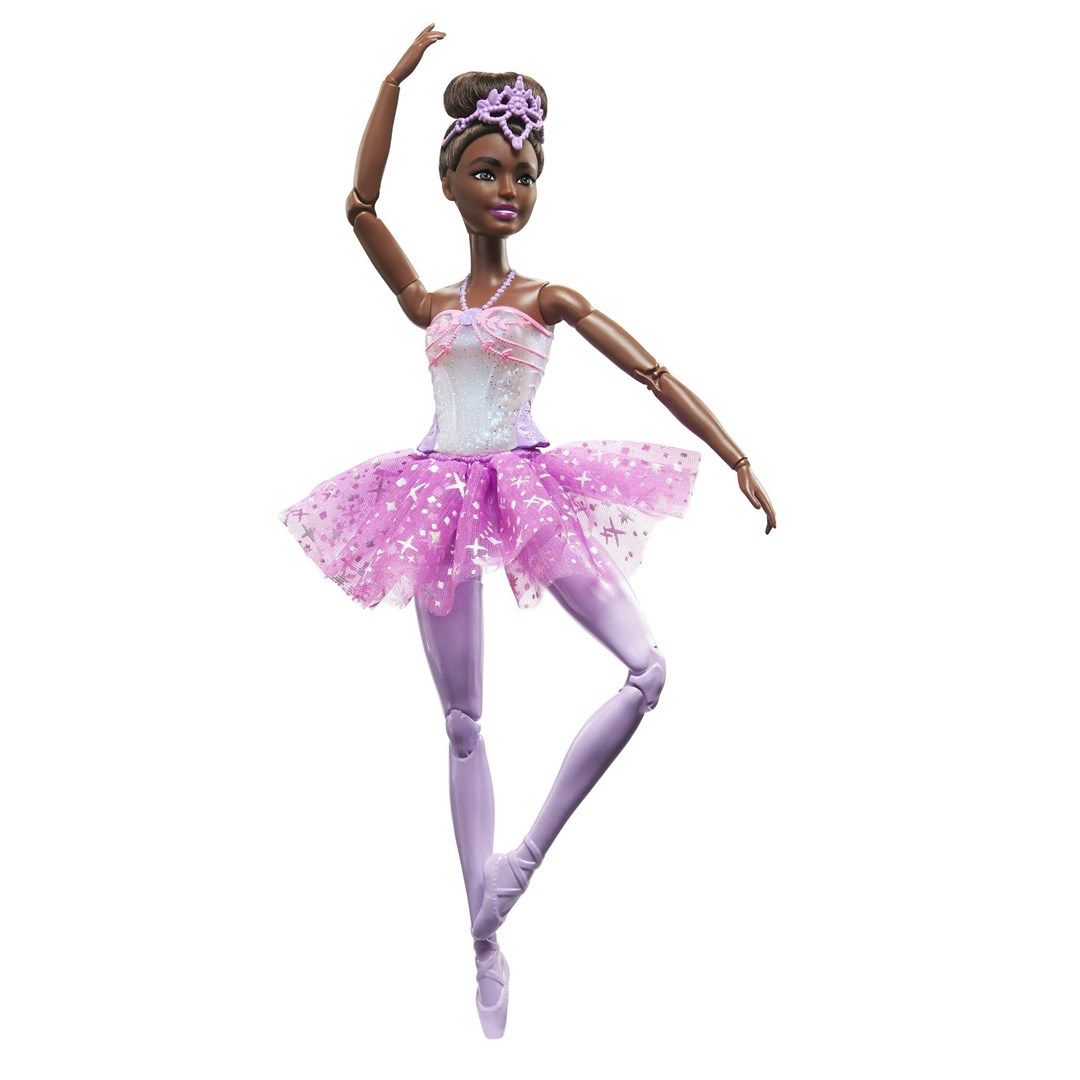 Barbie Doll Ballerina Magic Lights Brunette HLC26 p4 MATTEL_2