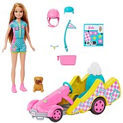 PROMO Barbie Go-Kart Stacie Movie Vehicle & HRM08 MATTEL Doll_1