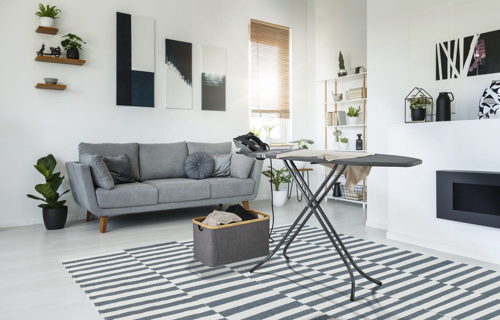 Ironing board Classic M Black_5