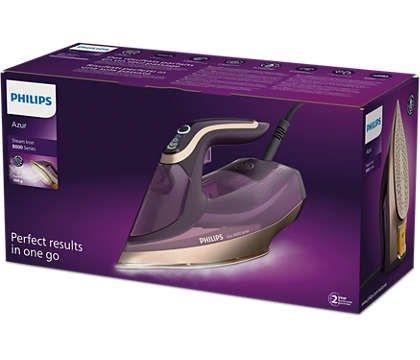 Philips DST8040/30 iron Steam iron SteamGlide Elite soleplate 3000 W Lilac_4