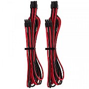 Corsair Premium Sleeved EPS12V ATX12V Cable Twin Pack (Gen 4) - red/black_1