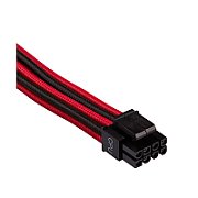 Corsair Premium Sleeved EPS12V ATX12V Cable Twin Pack (Gen 4) - red/black_2