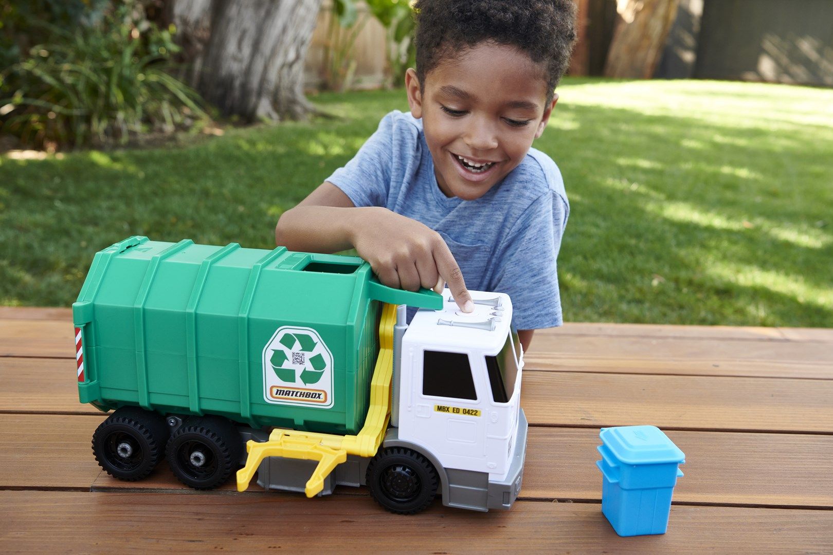 PROMO MEGA BLOKS Garbage Truck Recycling HHR64 p1 MATTEL_3