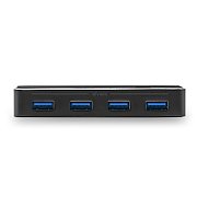Switch USB Lindy, 4 porturi USB 3.0 2:4, latime de banda suportata 5 Gbps, chipset RTS5411, GPD8104B, AWS3410_3