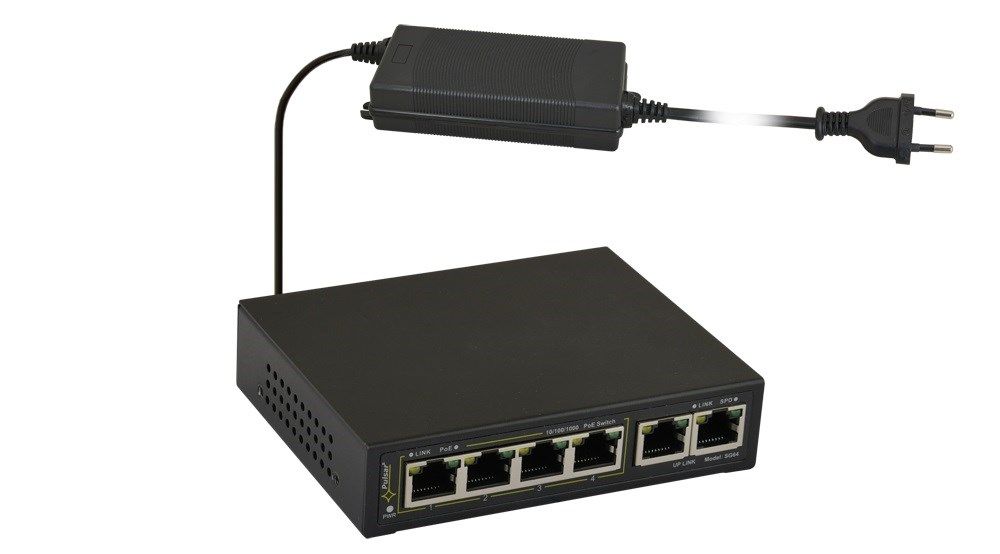 SWITCH GIGABIT POE 4+2 PULSAR SG64_2