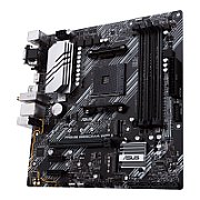 Asus | PRIME B550M-A WIFI II | Processor family AMD | Processor socket AM4 | DDR4 DIMM | Memory slots 4 | Supported hard disk drive interfaces SATA  M.2 | Number of SATA connectors 4 | Chipset AMD B550 | microATX_4