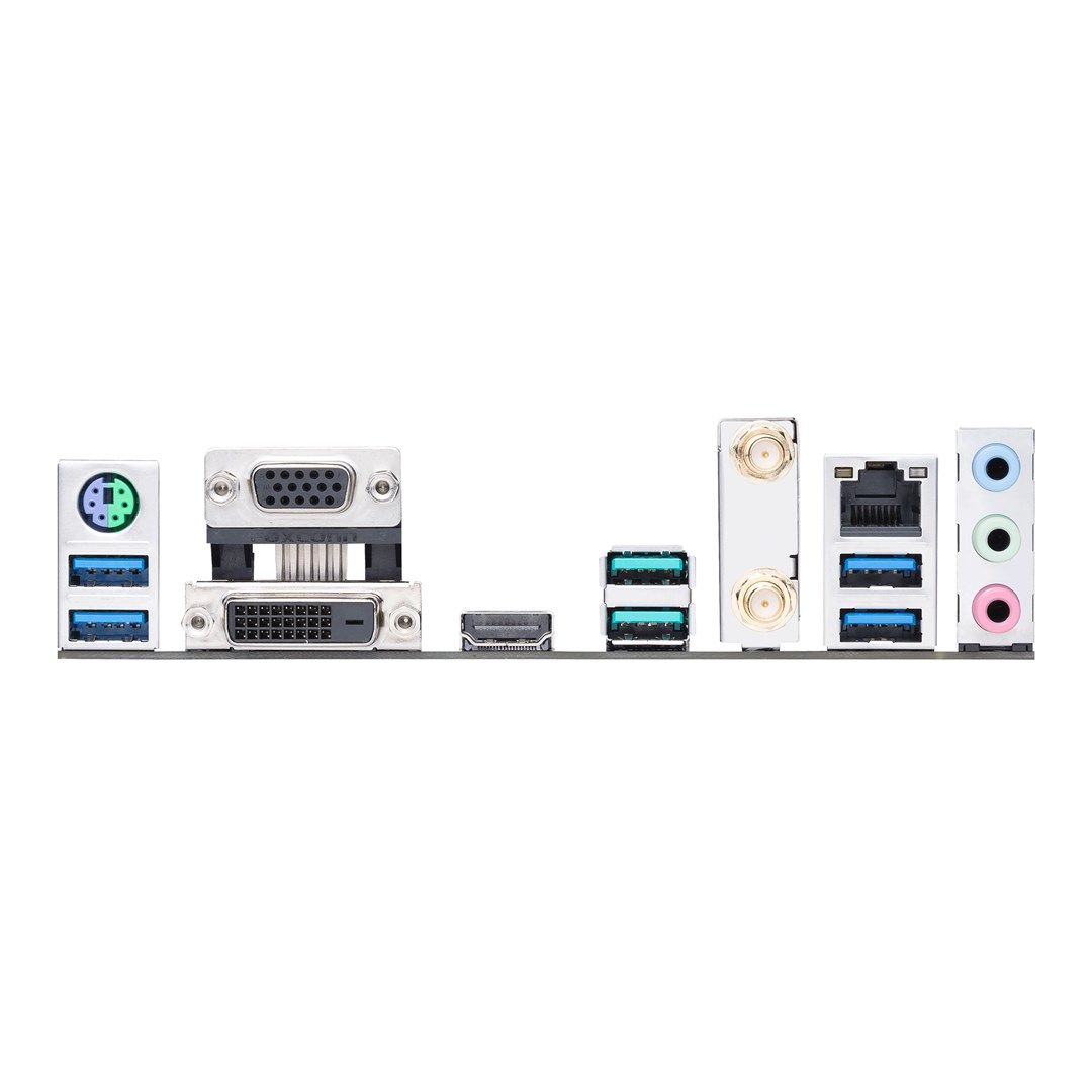 Asus | PRIME B550M-A WIFI II | Processor family AMD | Processor socket AM4 | DDR4 DIMM | Memory slots 4 | Supported hard disk drive interfaces SATA  M.2 | Number of SATA connectors 4 | Chipset AMD B550 | microATX_6