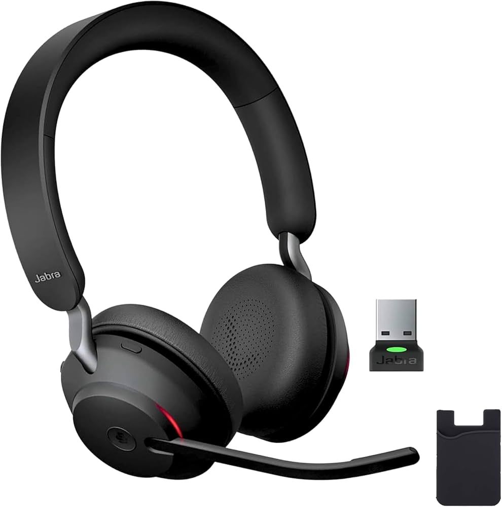 Jabra Headset Evolve2 65 Flex UC DUO + Link 380c UC_3