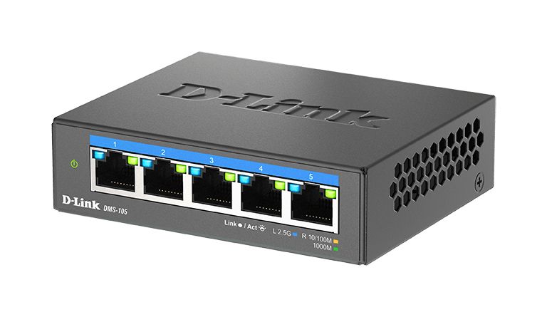 5-PORT MULTI-GB UNM. SWITCH 5X/100 / 1000MBPS / 25GBPS TP_11