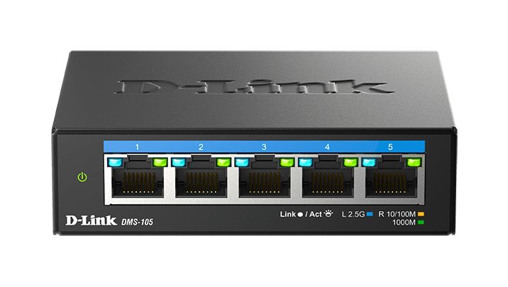 5-PORT MULTI-GB UNM. SWITCH 5X/100 / 1000MBPS / 25GBPS TP_3
