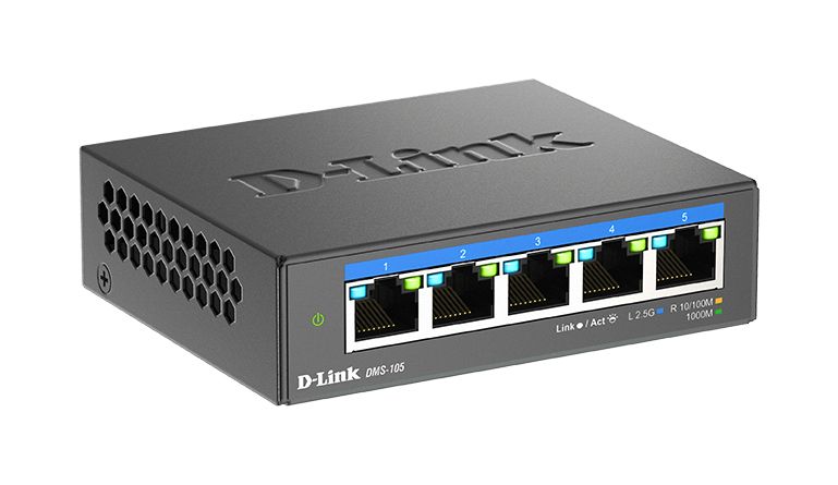 5-PORT MULTI-GB UNM. SWITCH 5X/100 / 1000MBPS / 25GBPS TP_8