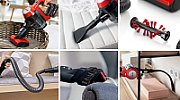 Bosch BCS711PET stick vacuum/electric broom Battery Dry Bagless 0.3 L Black  Red 3 Ah_8