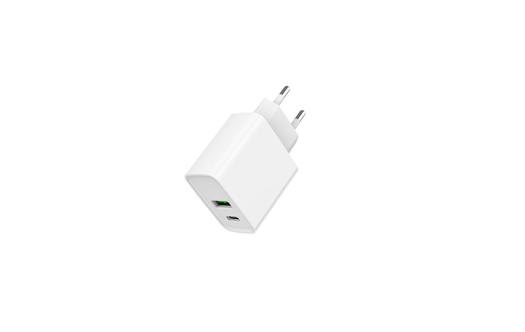 Gembird TA-UC-PDQC20-01-BK 2-port 20W Power Delivery USB type-C fast charger  black_2