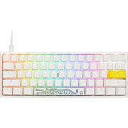 Ducky One 2 Pro Mini White Edition Gaming Tastatur  RGB LED - Cherry Silent Red (US)_1