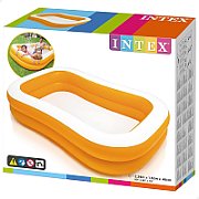 Family swimming pool orange SWIM CENTER in a box 229x147x46cm 57181NP INTEX_1