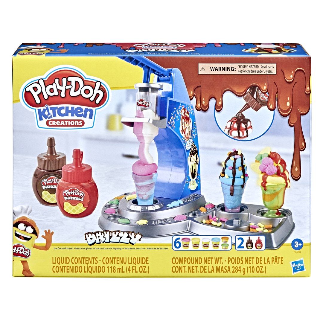 PROMO Play-Doh Rainbow Ice Cream Parlour E6688 635863 HASBRO_12