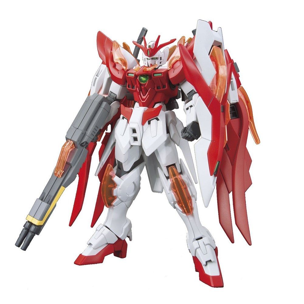 Bandai [033] HGBF Wing Gundam Zero Honoo Children Collectible figure_3