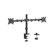 Gembird MA-D2-01 monitor mount / stand 81.3 cm (32 ) Black Desk_1