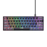 Tastatura mecanica cu fir Trust GXT 867 Acira, USB 2.0. nr taste 61, swtich linear, negru_2