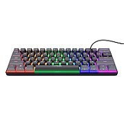 Tastatura mecanica cu fir Trust GXT 867 Acira, USB 2.0. nr taste 61, swtich linear, negru_3