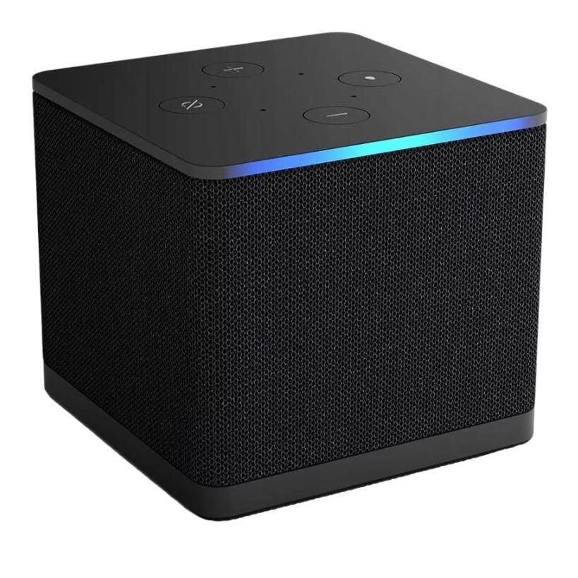 Amazon Fire TV cube 3rd gen streaming media player with 4K Ultra HD Wi- fi 6E and Alexa voice remote, black_3