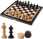 Wooden draughts 25cm MAGIERA_1