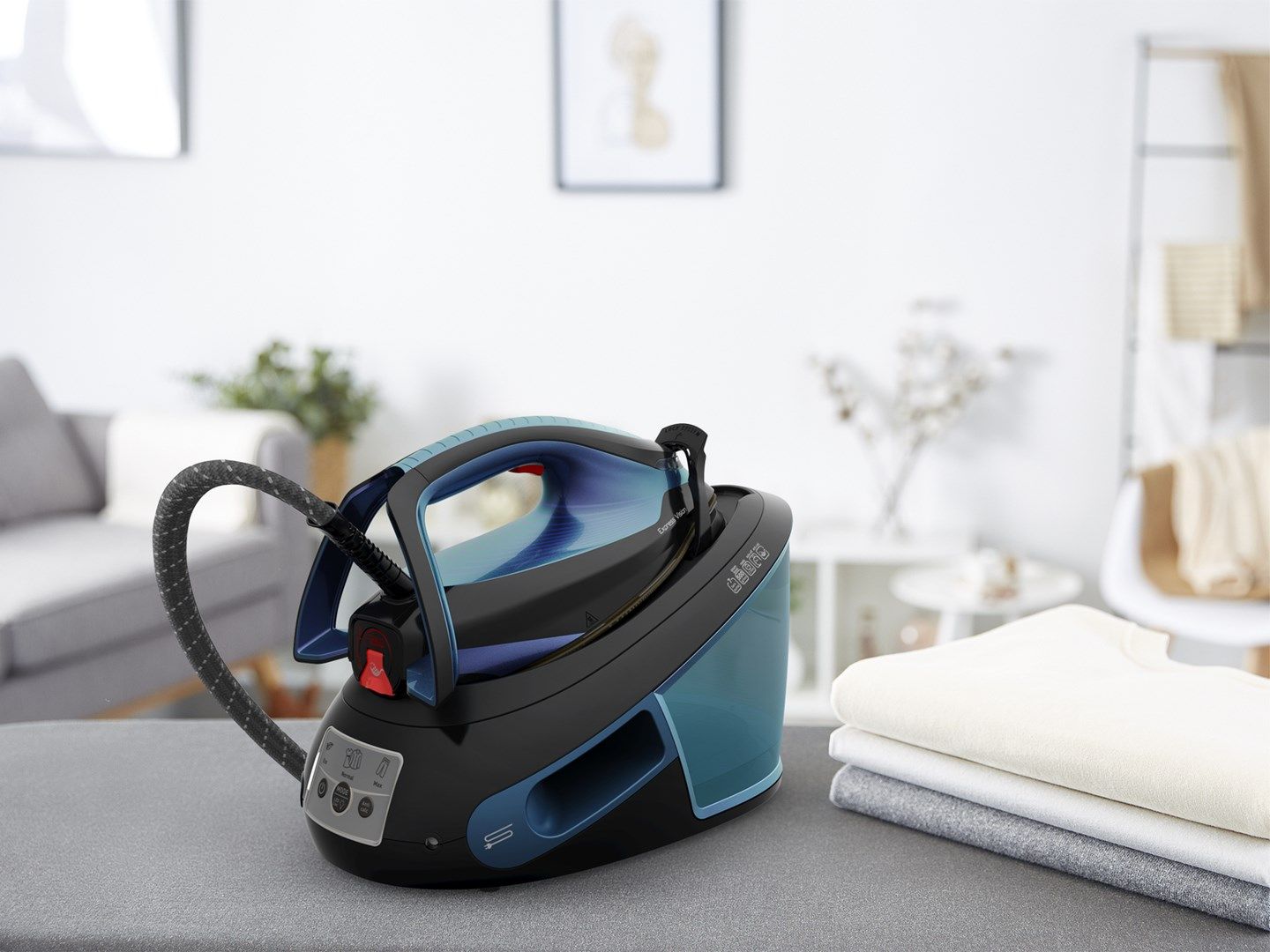 Tefal Express Vision SV8151 2800 W 1.8 L Durilium AirGlide Autoclean soleplate Blue  Black_5