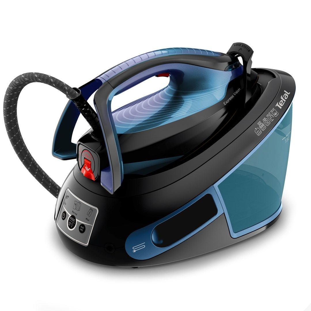 Tefal Express Vision SV8151 2800 W 1.8 L Durilium AirGlide Autoclean soleplate Blue  Black_6