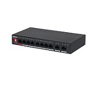 Dahua Technology PoE PFS3010-8ET-96-V2 network switch Unmanaged Gigabit Ethernet (10/100/1000) Power over Ethernet (PoE) Black_1