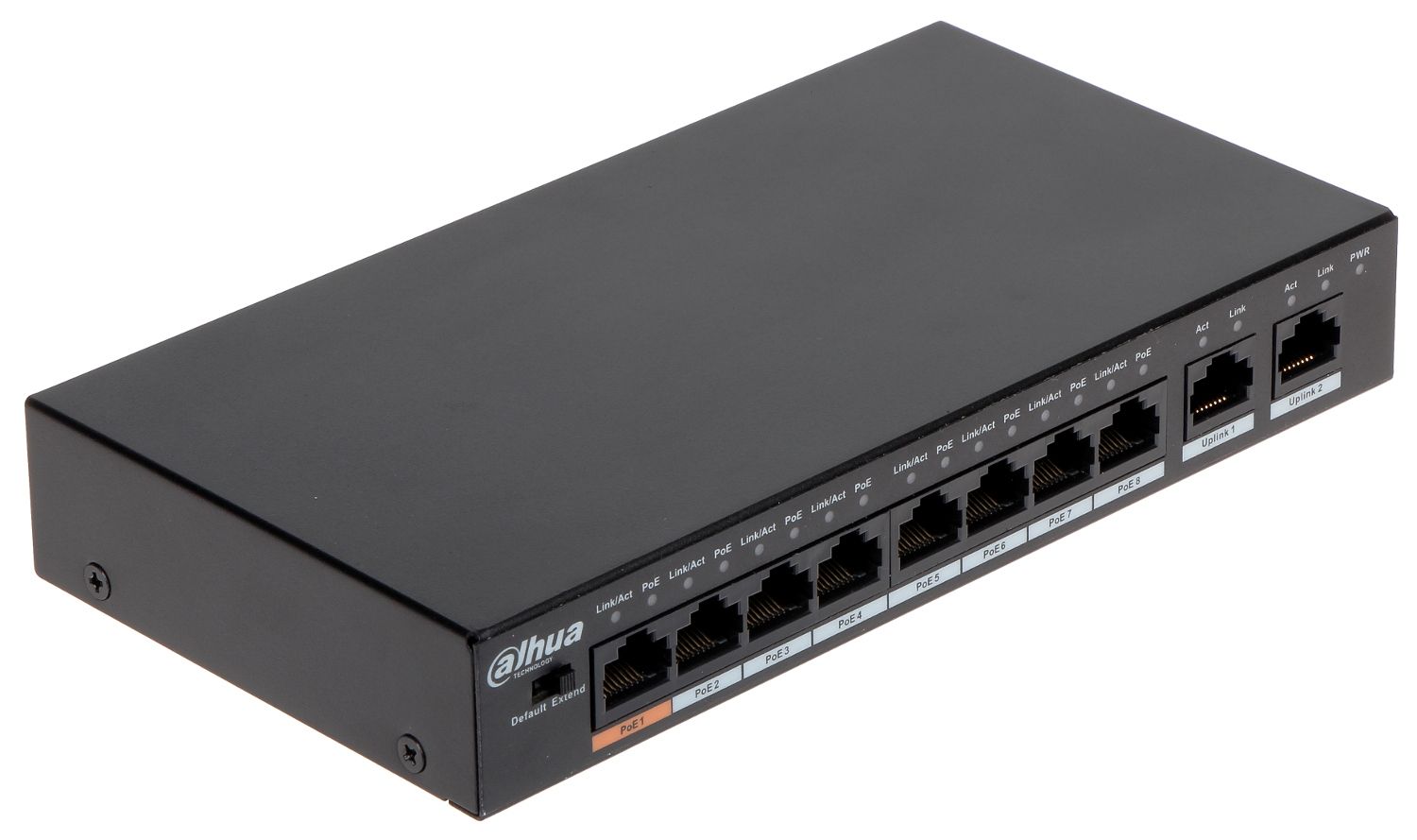 Dahua Technology PoE PFS3010-8ET-96-V2 network switch Unmanaged Gigabit Ethernet (10/100/1000) Power over Ethernet (PoE) Black_2