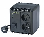 AVR GEMBIRD   500VA/ 300W, 2 x socket Schuko, indicatie status cu LED, sinusoida pura, 