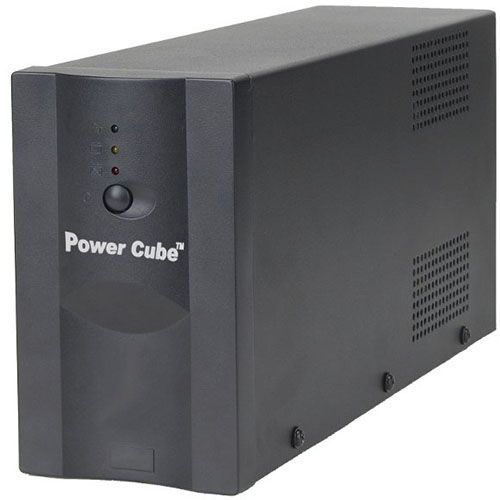 UPS GEMBIRD Line Interactive,   650VA/ 390W, AVR, 2 x socket IEC, indicatie status cu LED, 1 baterie 12V/7Ah, Backup: pana la 8 - 20 min., incarcare: pana la 12h, 
