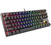 GAMING KEYBOARD GENESIS THOR 303 TKL CZ/SK RGB BACKLIGHT MECHANICAL RED BLACK HOT SWAP_1