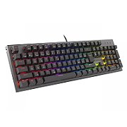 GAMING KEYBOARD GENESIS THOR 303 CZ/SK RGB BACKLIGHT MECHANICAL RED BLACK SWITCH HOT SWA_1