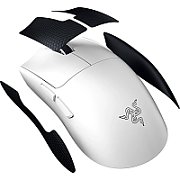 Mouse Razer Viper V3 Pro, conectivitate Razer HyperSpeed Wireless si prin fir, durata de viata baterie pana la 95 ore la 1000 Hz, pana la 62 ore la 2000 Hz, pana la 40 ore la  4000 Hz, pana la 17 ore la 8000 Hz, alb_4