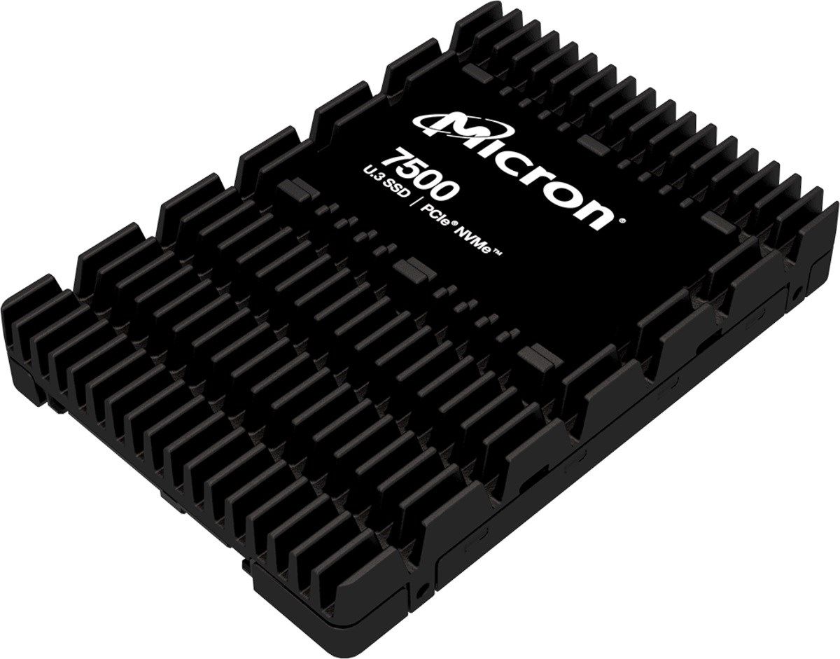 Dysk SSD Micron 7500 PRO 960GB U.3 (15mm) NVMe Gen4 MTFDKCC960TGP-1BK1DABYYR (DWPD 1) TCG_2