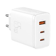 Baseus OS-Cube Pro P10152301213 65W wall charger with 2 USB-C PD and USB sockets white_1