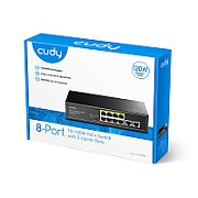 PoE+ Switch Cudy with 2 Uplink Ports 120W 8-Port 10/100M_4