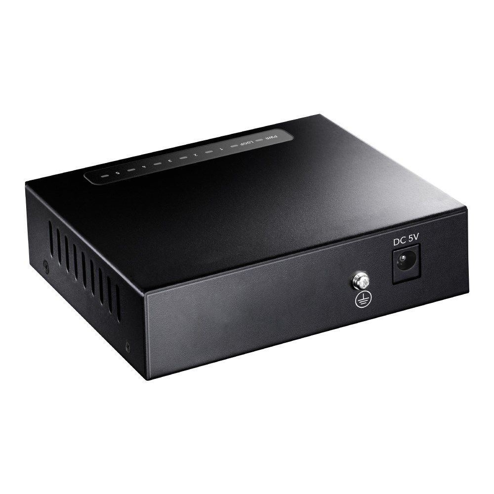 Cudy GS105 network switch Gigabit Ethernet (10/100/1000) Black_3