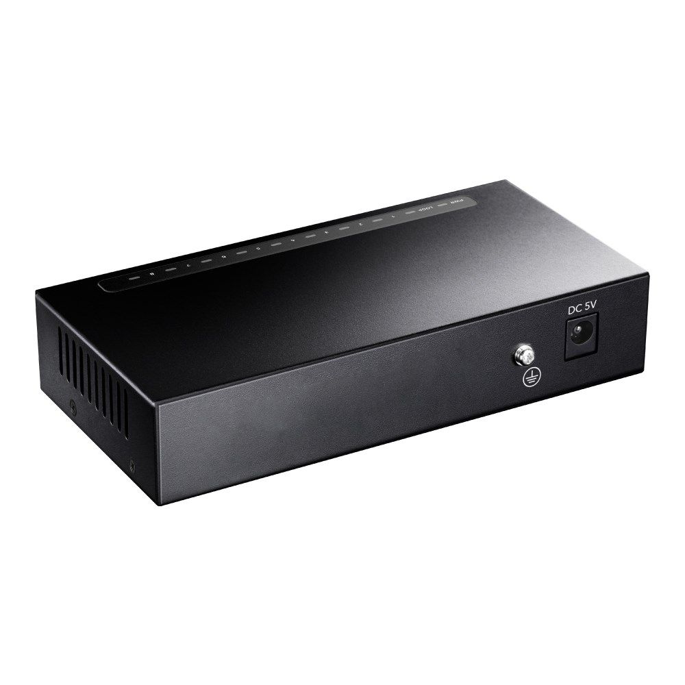 Cudy GS108 network switch Gigabit Ethernet (10/100/1000) Black_3
