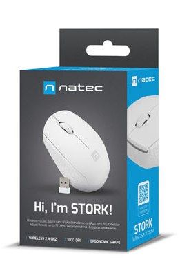 NATEC STORK mouse Home Ambidextrous RF Wireless + USB Type-A Optical 1600 DPI_6