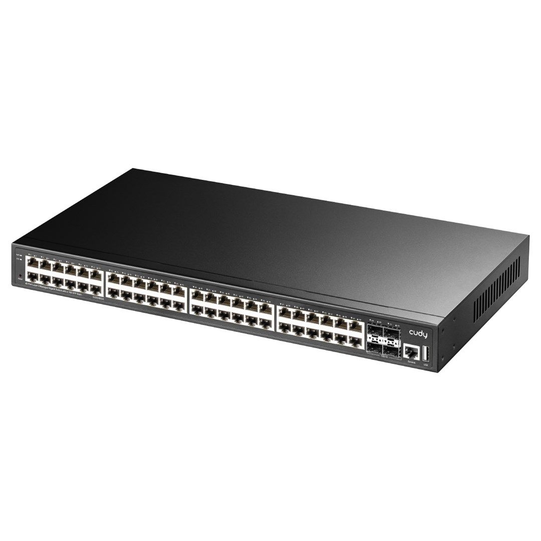 Cudy GS5048S4 Layer 3 Managed Switch 48x10/100/1000Mbps 4xSFP+_2