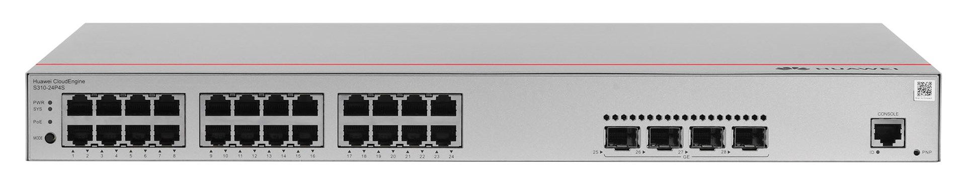 Huawei S310-24P4S | Switch | 24x GE  4x SFP  PoE+  AC_3