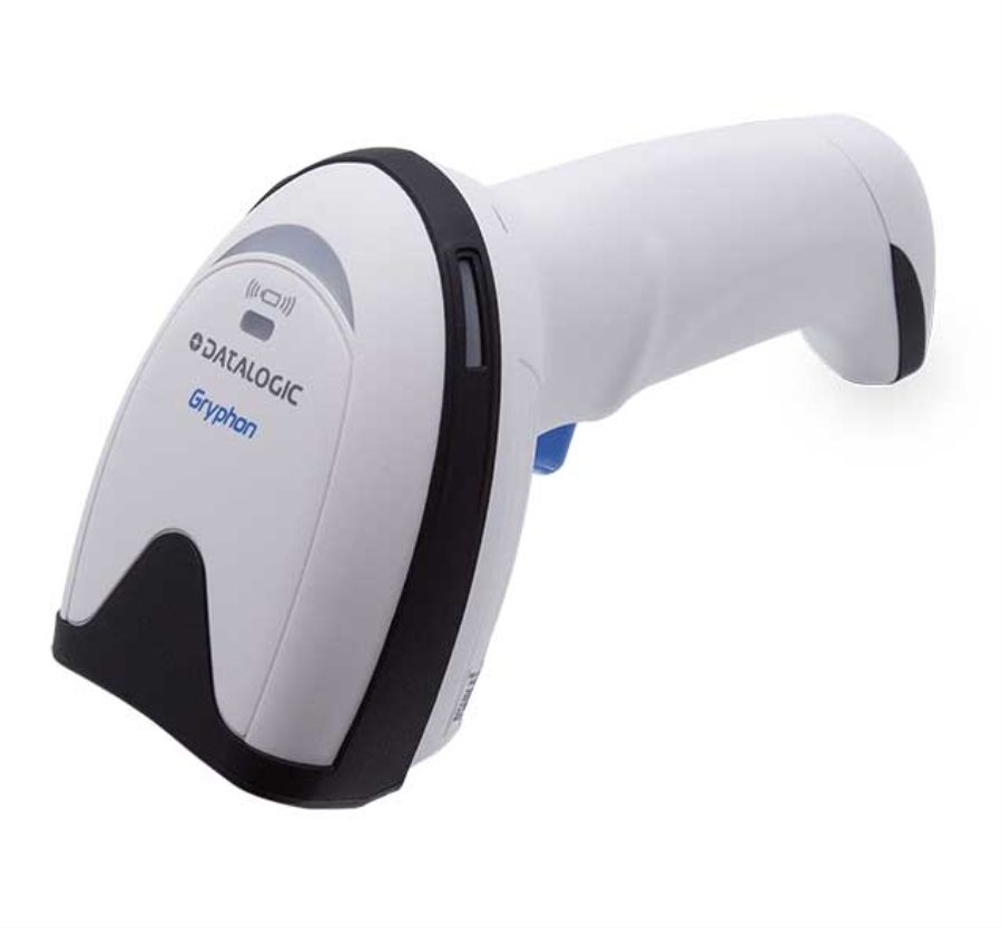 Gryphon GM4200, Kit, USB, 433 MHz, White (Kit includes scanner, WLC4190-WH-433 base and USB cable 90A052278)_4